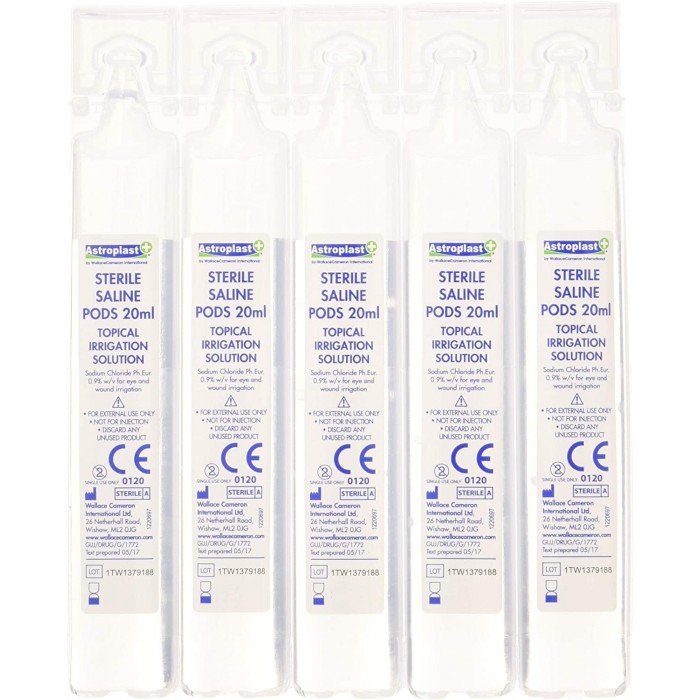 saline solution 20ml